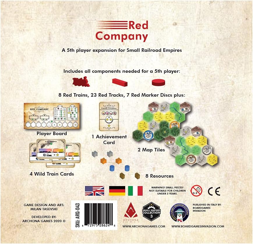 Small Railroad Empires: Red Company