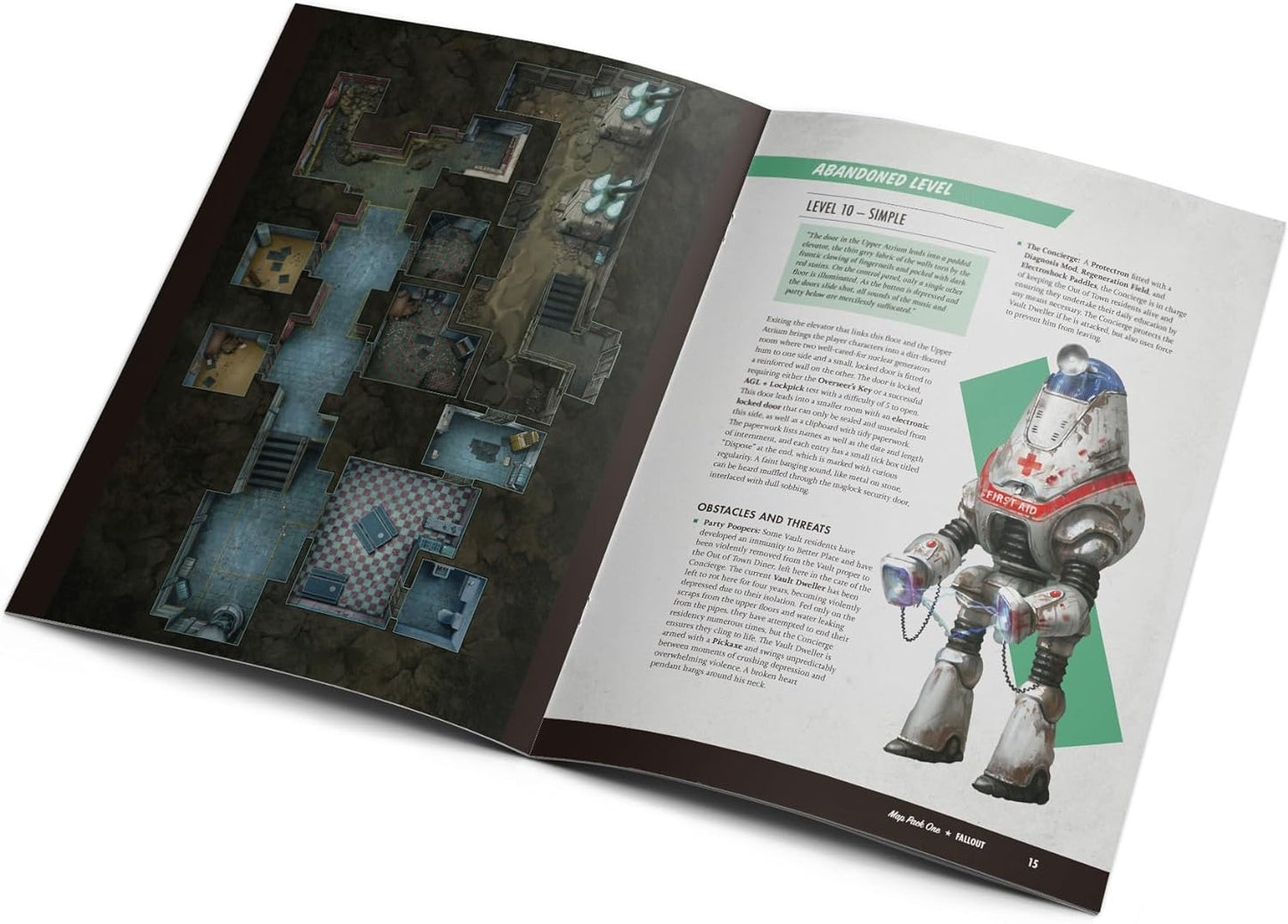 Fallout: The Roleplaying Game: Map Pack 1: Vault