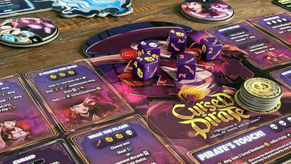 Dice Throne Season Two: Artificer Vs Cursed Pirate - Cats In Hat Inc.