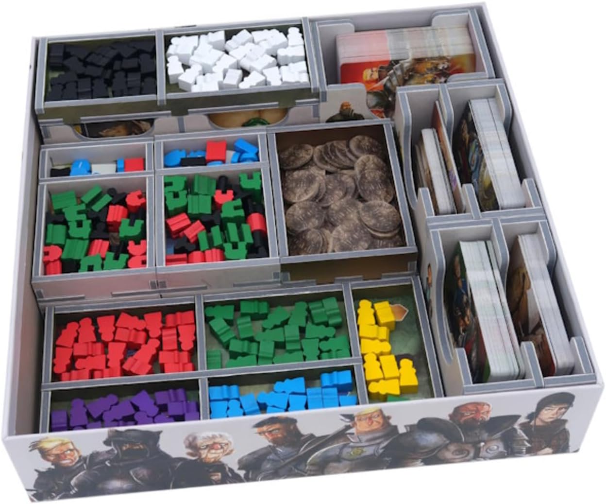 Box Insert: Color: Paladins Of The West Kingdom Collector's Box - Cats In Hat Inc.