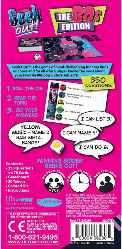 Geek Out! 80'S Edition
