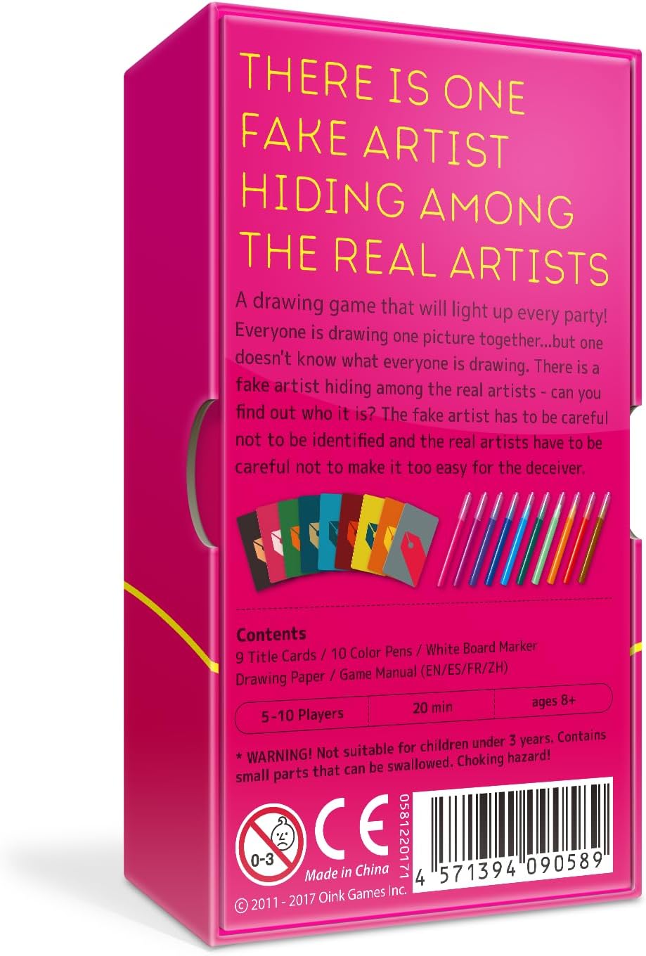 A Fake Artist Goes To New York By Oink Games