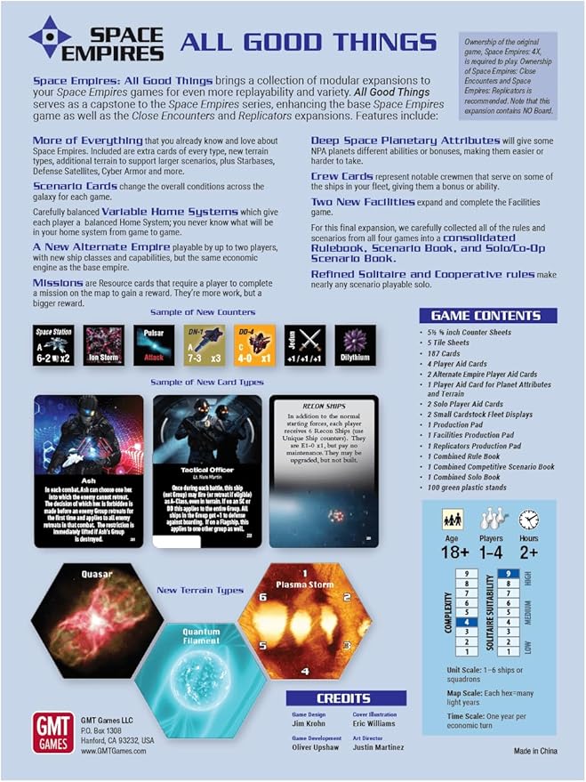 Space Empires: All Good Things