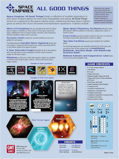 Space Empires: All Good Things