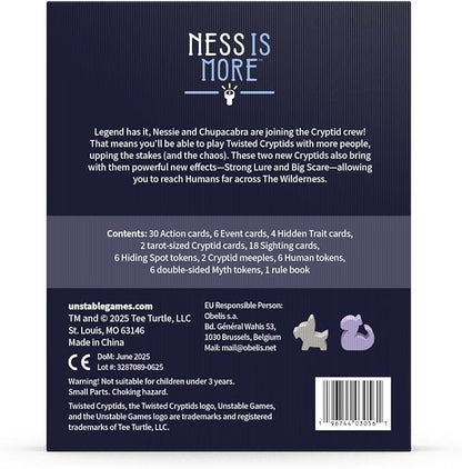 Twisted Cryptids: Ness Is More Expansion