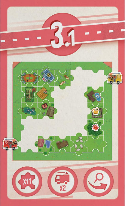 Puzzle Challenge: Firefighters To The Rescue - Cats In Hat Inc.