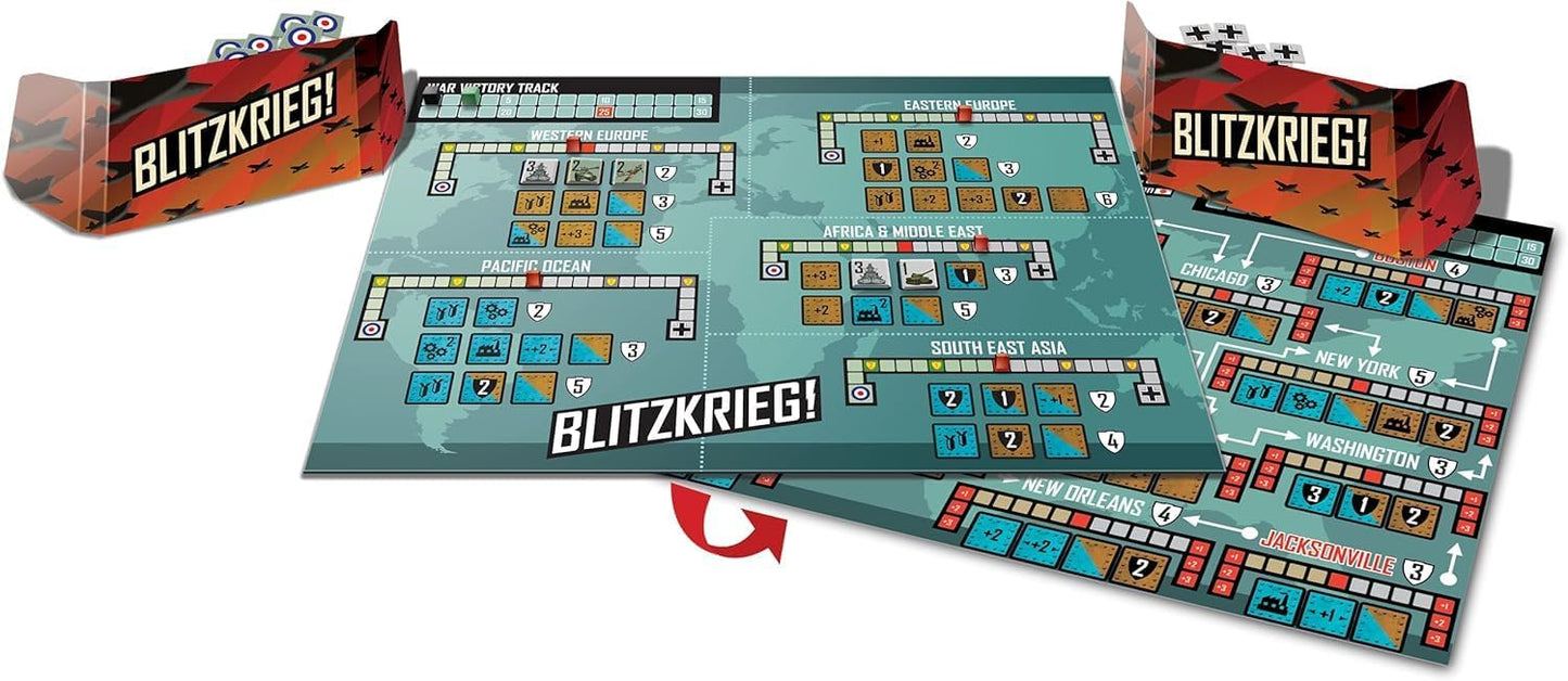 Blitzkrieg Square Edition: Includes Nippon Expansion - Cats In Hat Inc.