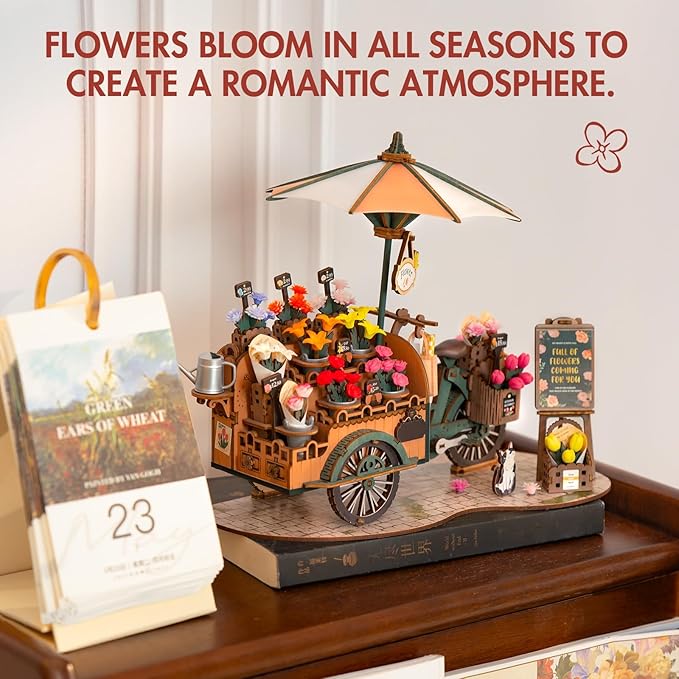 Blossom Cart By Robotime