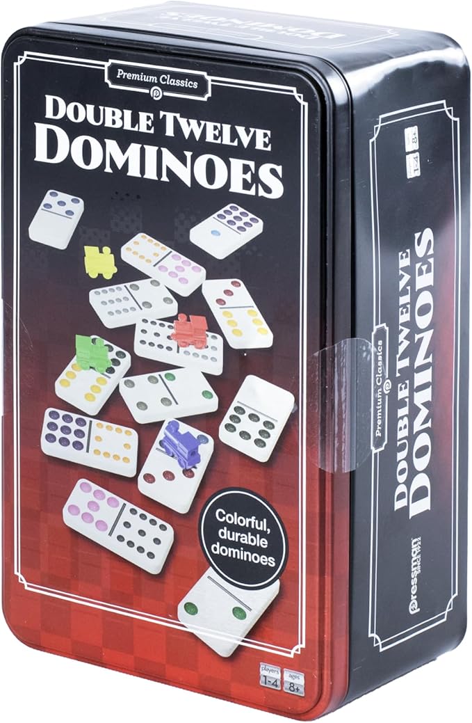 Pressman Premium Classics: Double 12 Dominoes