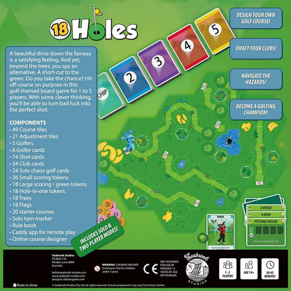 18 Holes Second Edition - Cats In Hat Inc.