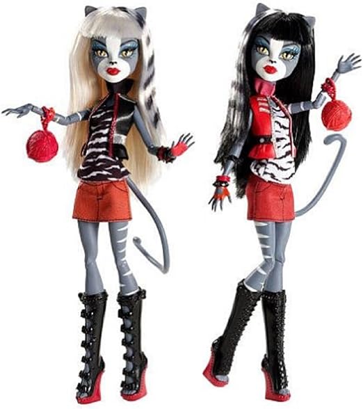 Monster High: Repro Doll: Meowlody & Purrsephone