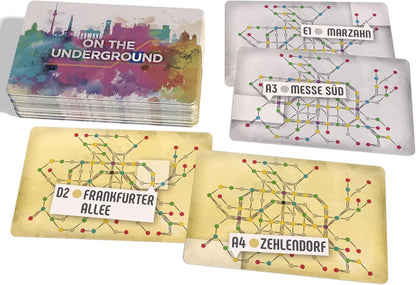 On The Underground: London/Berlin 2nd Edition - Cats In Hat Inc.