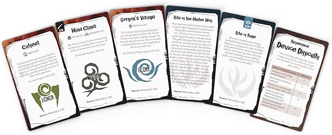 Werewolf: The Apocalypse 5th Edition: Gift and Rite Deck