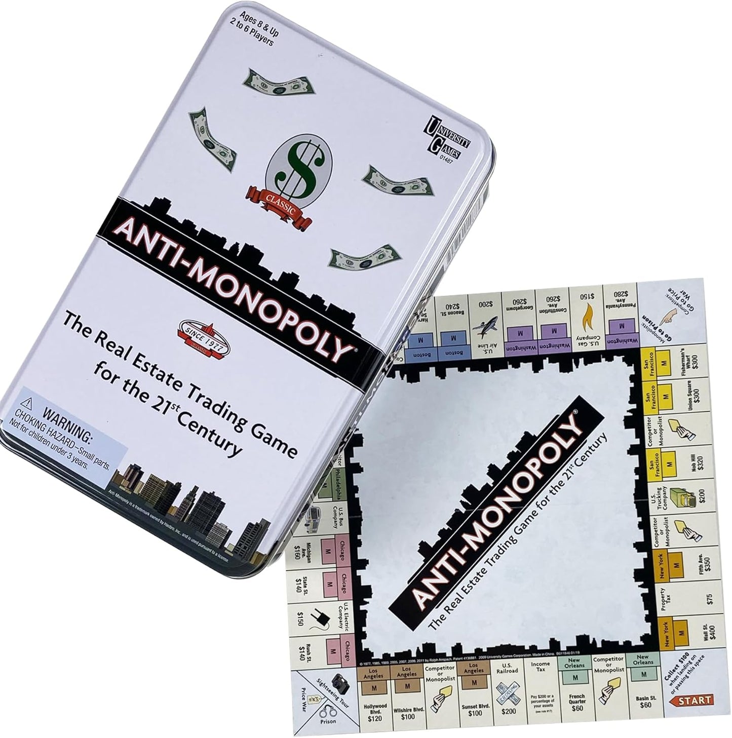 Anti-Monopoly Tin - Cats In Hat Inc.