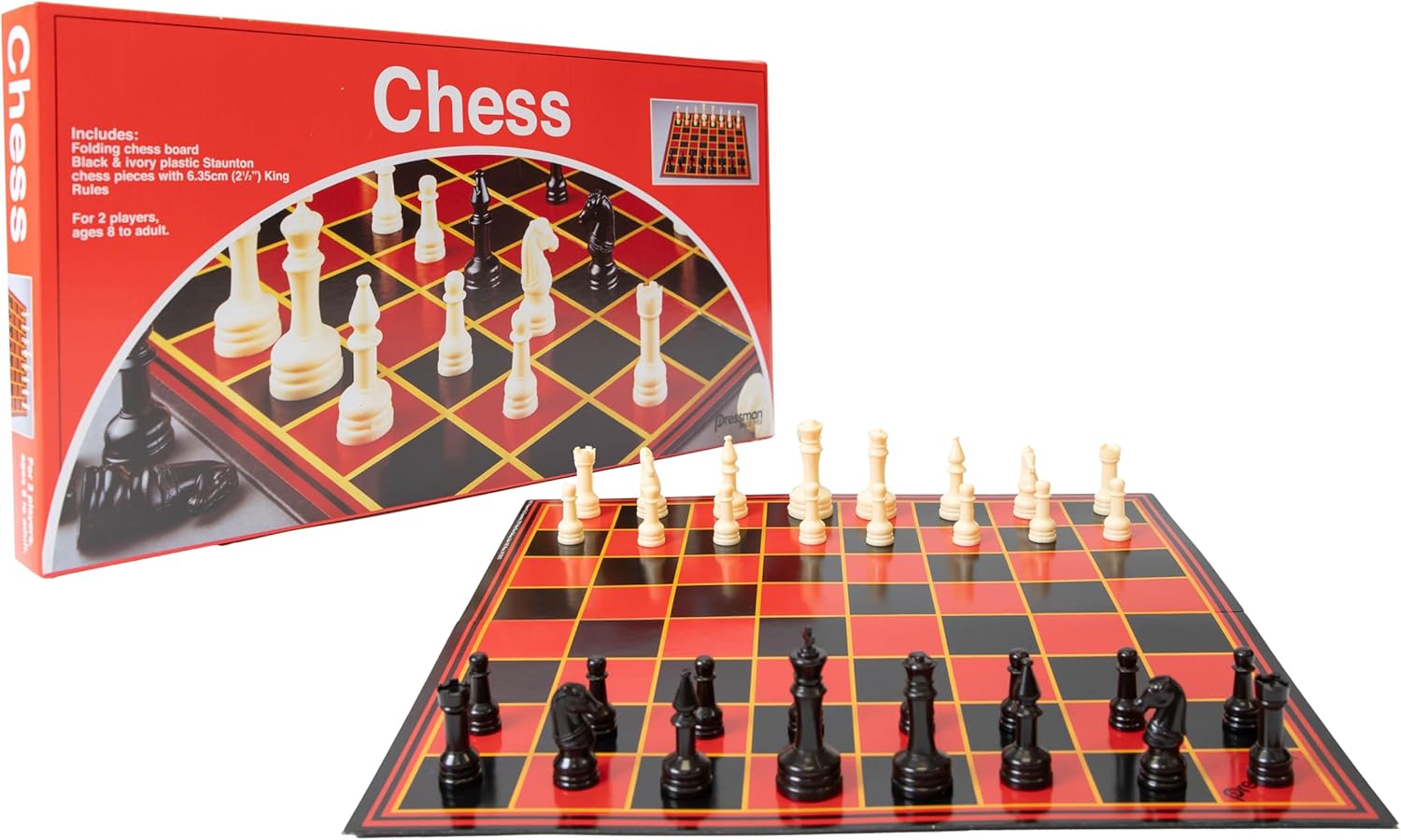 Chess (Folding Board) By Pressman Toy