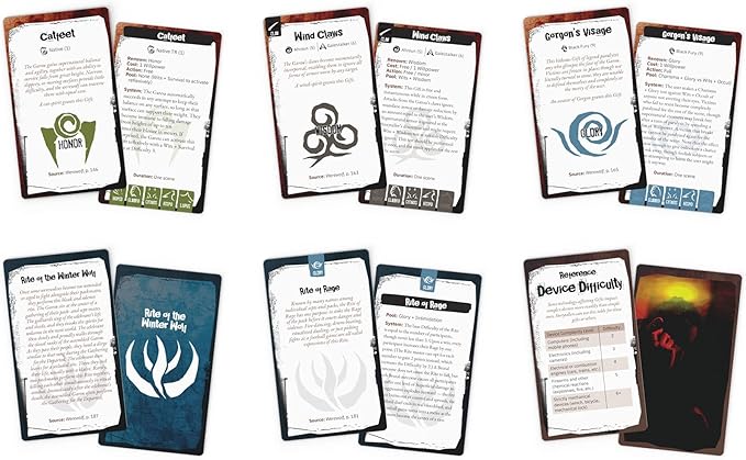 Werewolf: The Apocalypse 5th Edition: Gift and Rite Deck