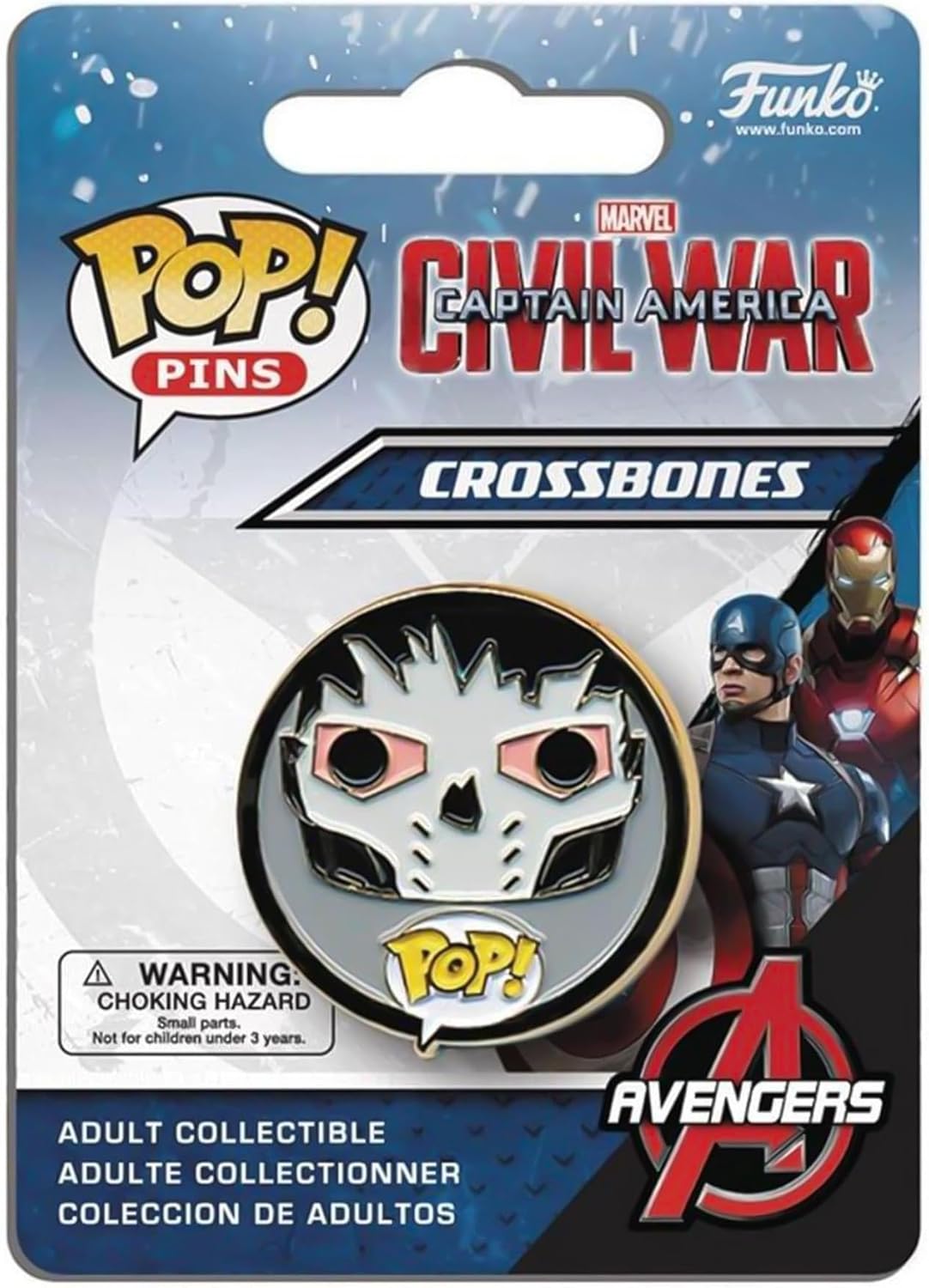 Funko Pop! Pins Civil War - Crossbones