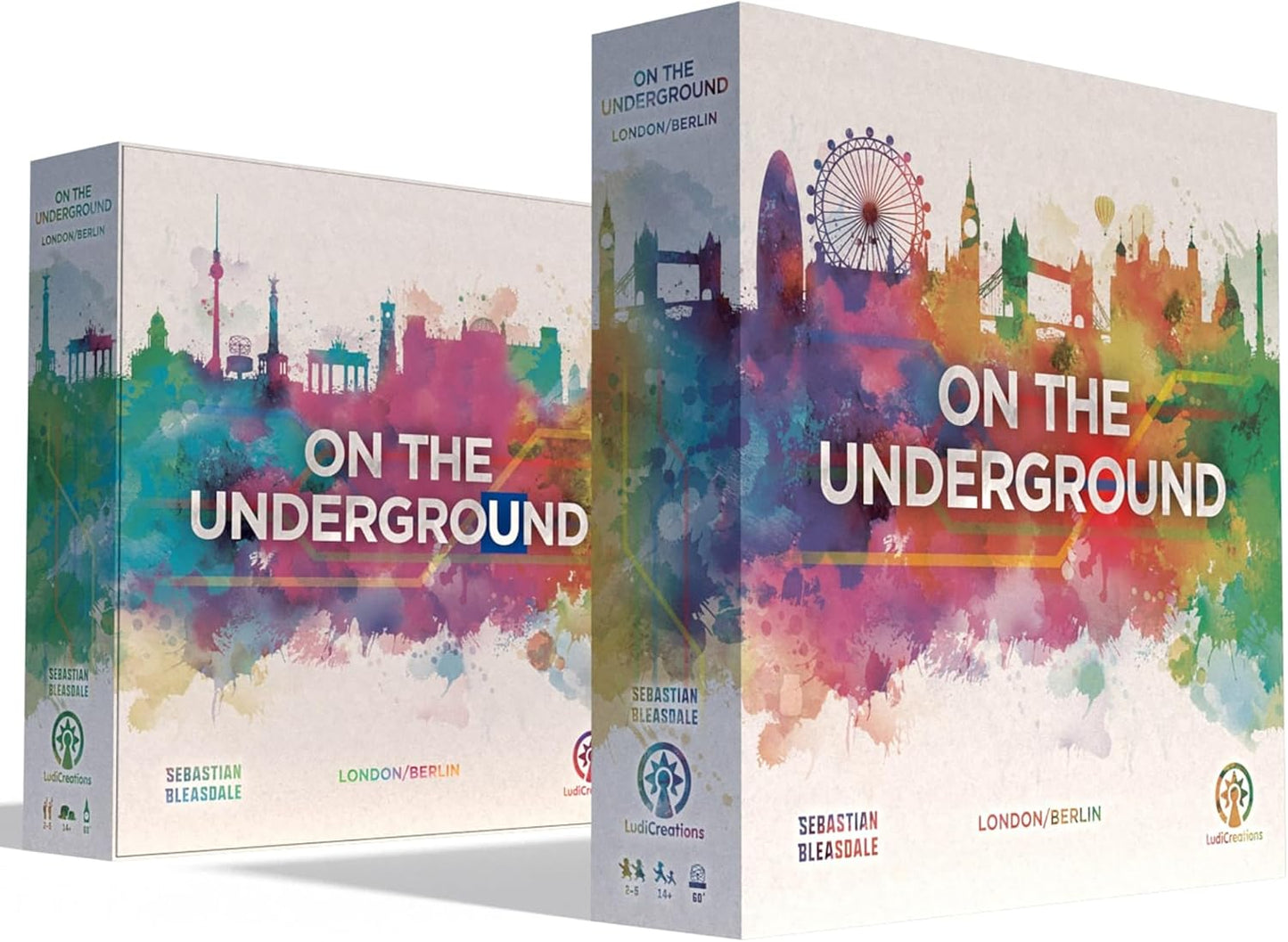 On The Underground: London/Berlin 2nd Edition - Cats In Hat Inc.