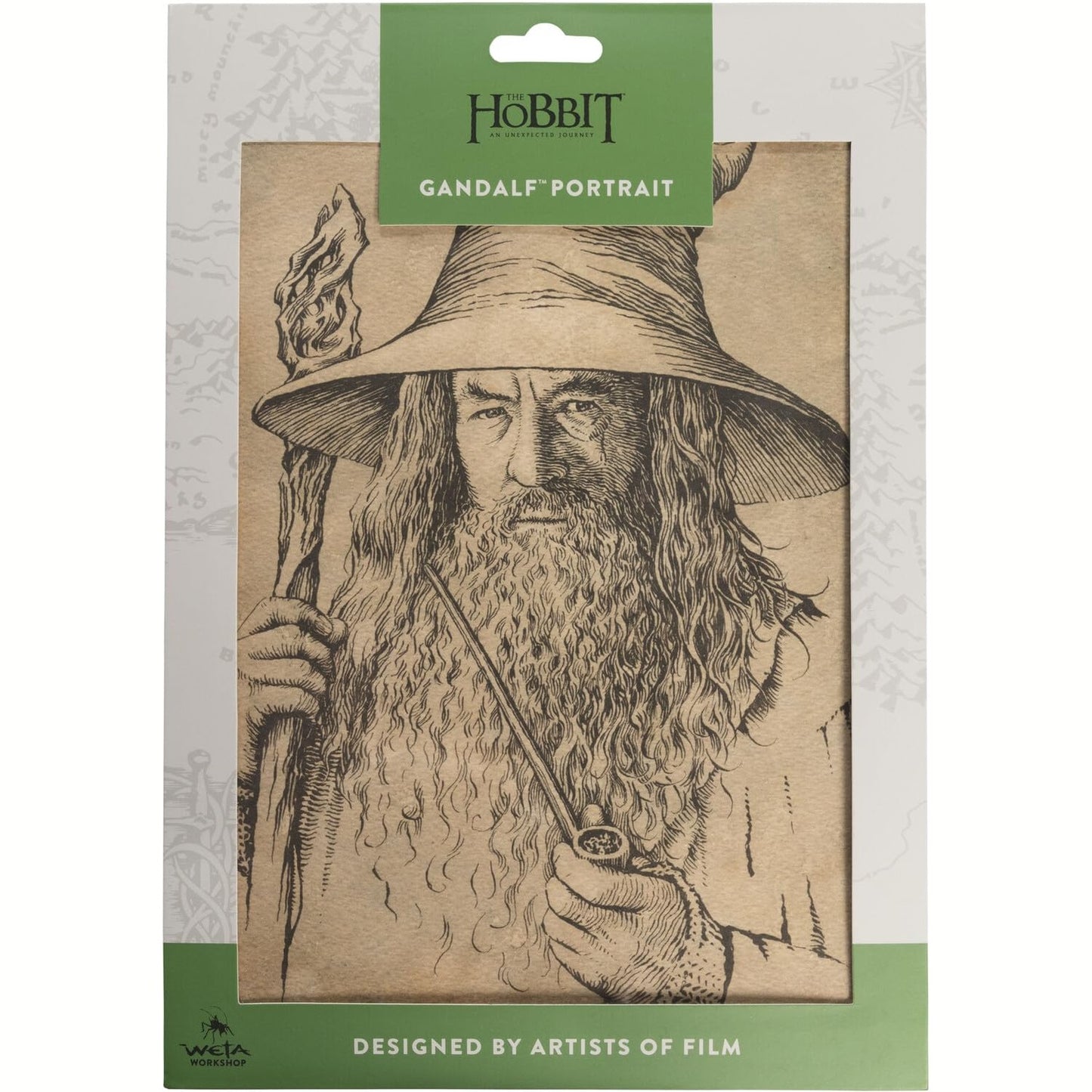 Hobbit: Art Print - Portrait Of Gandalf The Grey