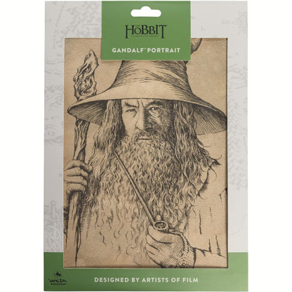 Hobbit: Art Print - Portrait Of Gandalf The Grey