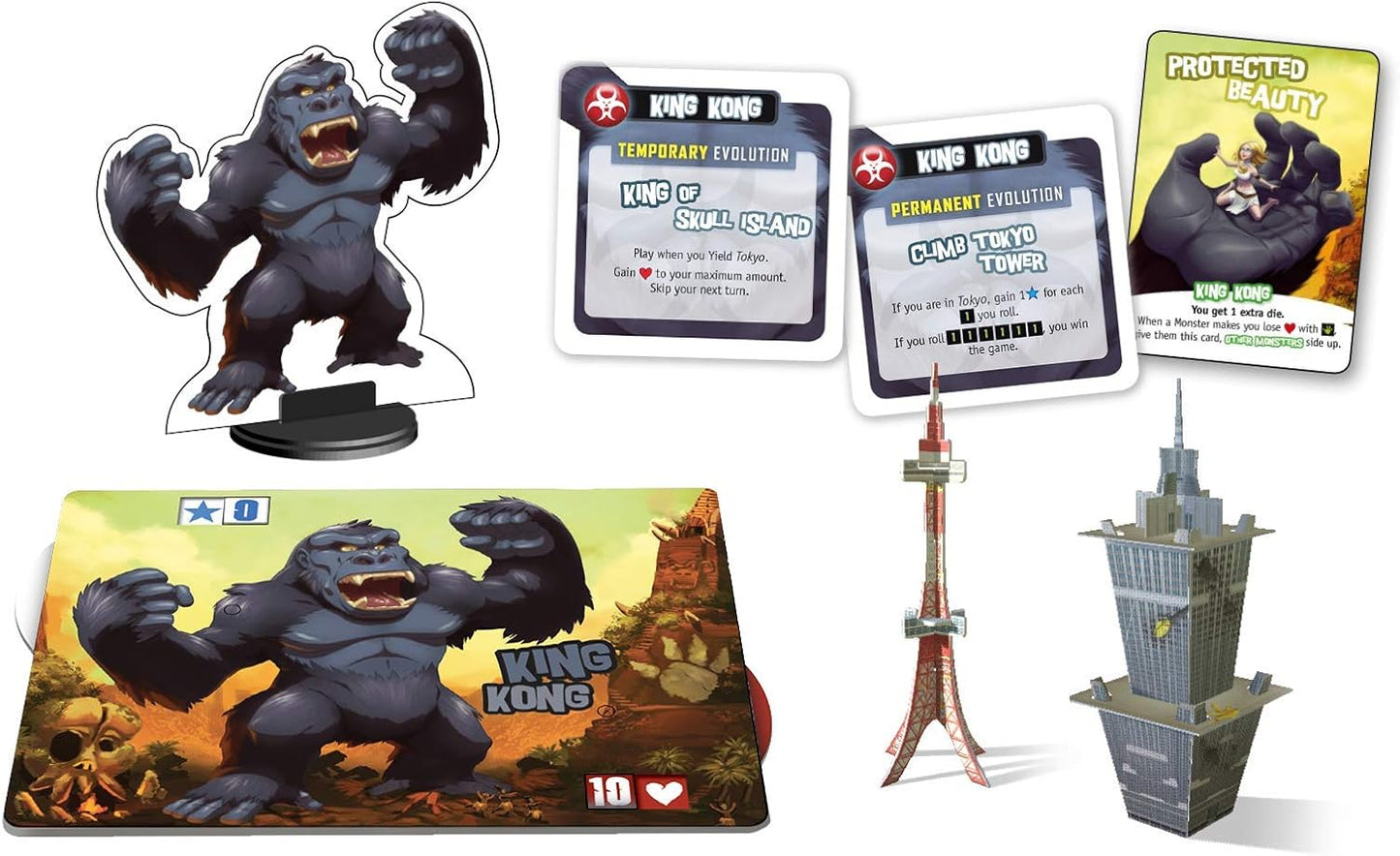 King Of Tokyo 2nd Edition: Monster Pack 2: King Kong - Cats In Hat Inc.