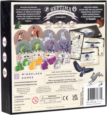 Septima: Shapeshifting & Omens Expansion - Cats In Hat Inc.