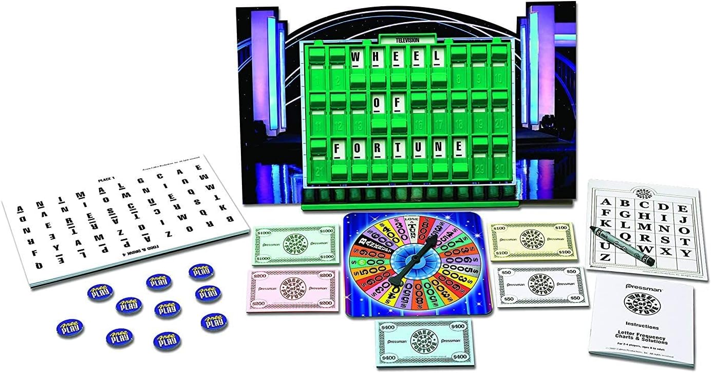 Wheel Of Fortune Game 5th Edition