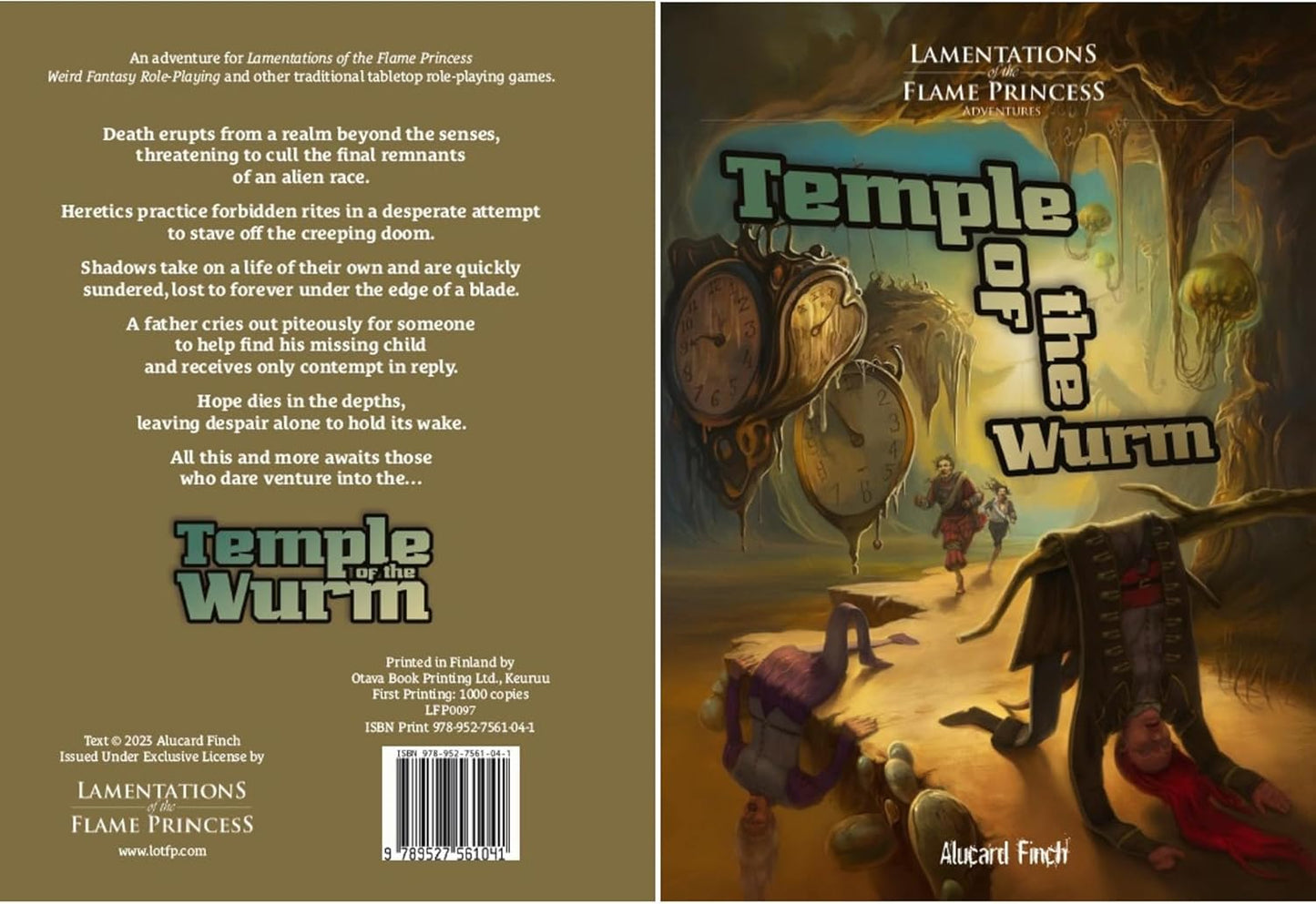 Lamentations Of The Flame Princess: Adventure: Temple Of The Wurm