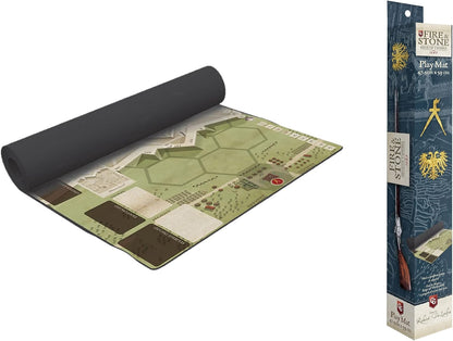 Fire & Stone: Siege Of Vienna 1683: Playmat - Cats In Hat Inc.