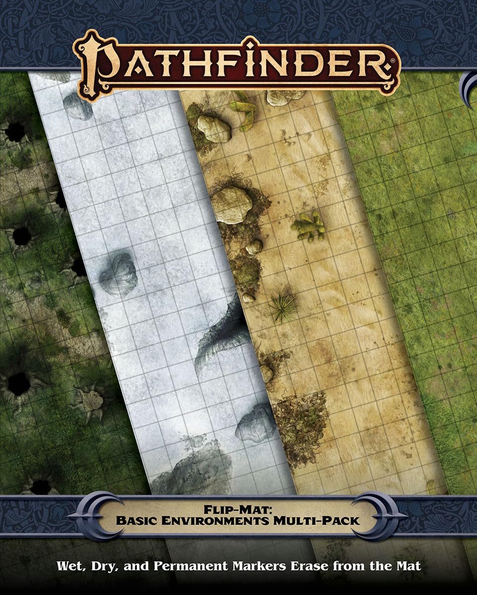 Pathfinder 2E: Flip-Mat: Basic Environments Multi-Pack