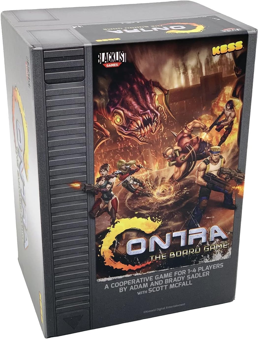 Contra: The Board Game - Cats In Hat Inc.