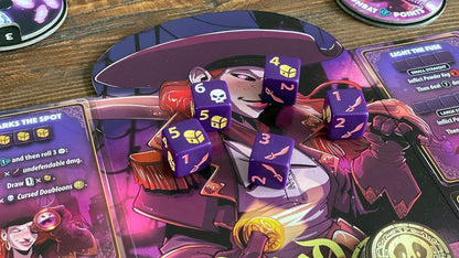 Dice Throne Season Two: Artificer Vs Cursed Pirate - Cats In Hat Inc.