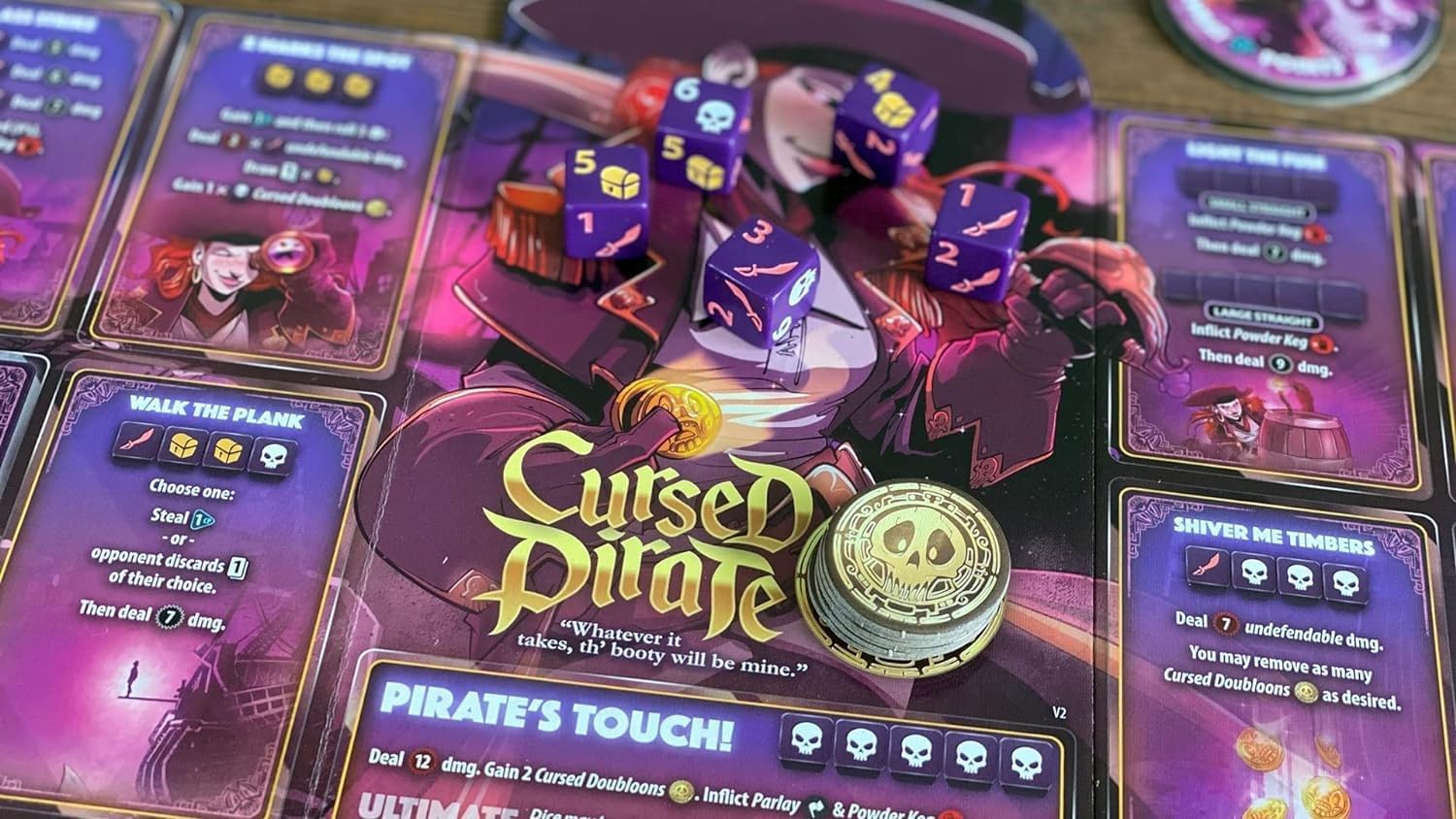 Dice Throne Season Two: Artificer Vs Cursed Pirate