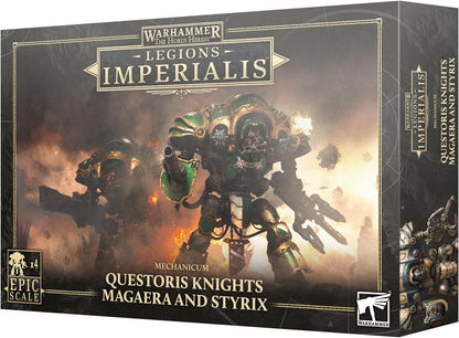 03-88 Horus Heresy: Legions Imperialis: Questoris Knights Magaera and Styrix