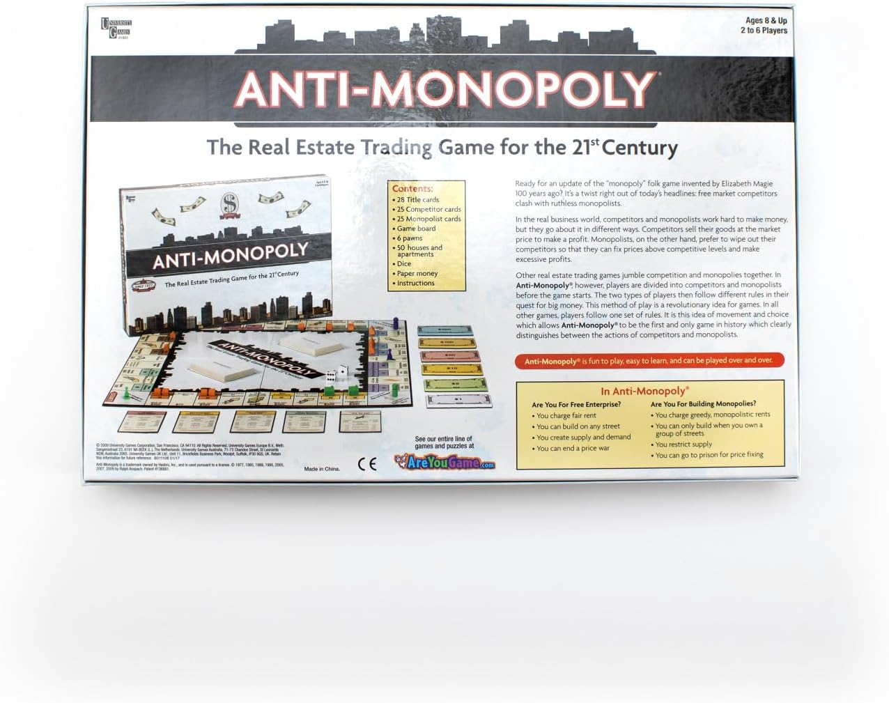 Anti-Monopoly - Cats In Hat Inc.