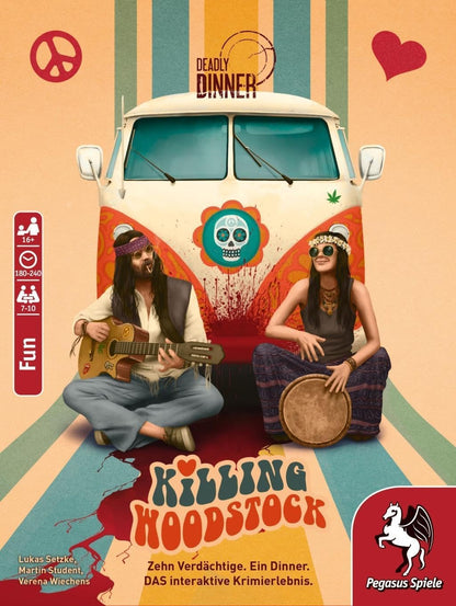 Deadly Dinner: Killing Woodstock - Cats In Hat Inc.