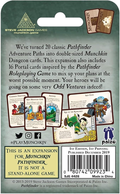 Munchkin Pathfinder: 3 Odd Ventures