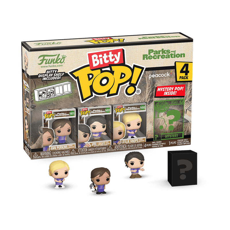Funko Bitty Pop! Parks & Recreation - Goddess 4 Pack