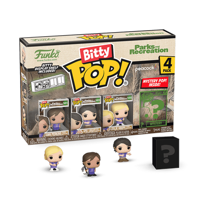 Funko Bitty Pop! Parks & Recreation - Goddess 4 Pack