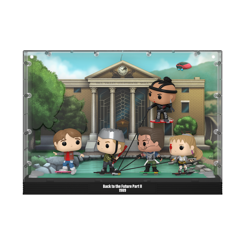 Funko Pop! Back to the Future - Deluxe Moment Back to the Future II - Hoverboard Chase