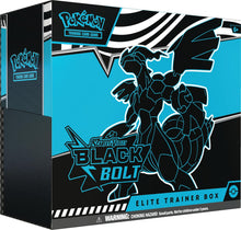 Pokémon TCG: Scarlet & Violet 10.5: Black Bolt Elite Trainer Box (PREORDER)