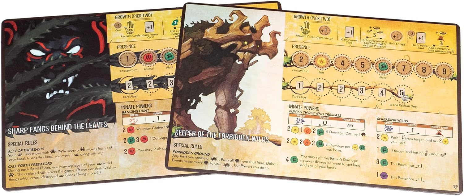 Spirit Island: Branch & Claw: Foil Panels