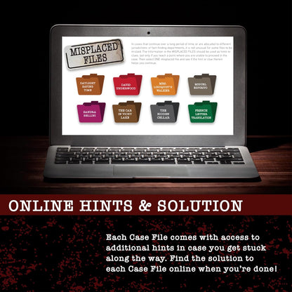 Murder Mystery Party Case Files