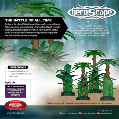 Heroscape: The Grove at Laur’s Edge Terrain Expansion By Renegade Game Studios
