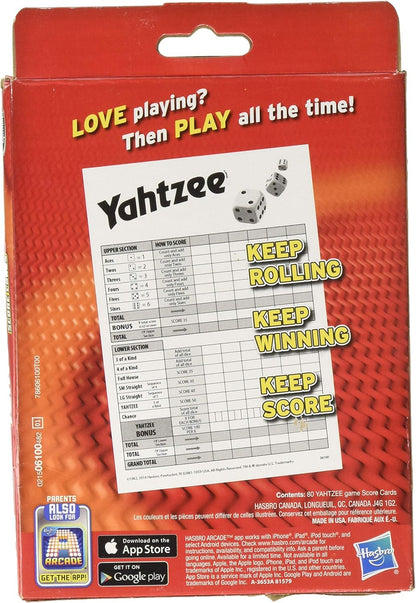 Yahtzee Score Pads - Cats In Hat Inc.