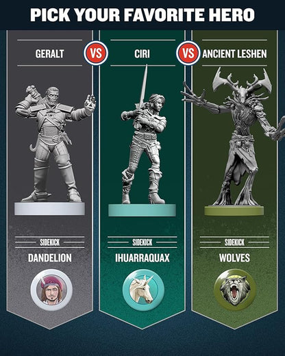 Unmatched: Witcher: Steel & Silver