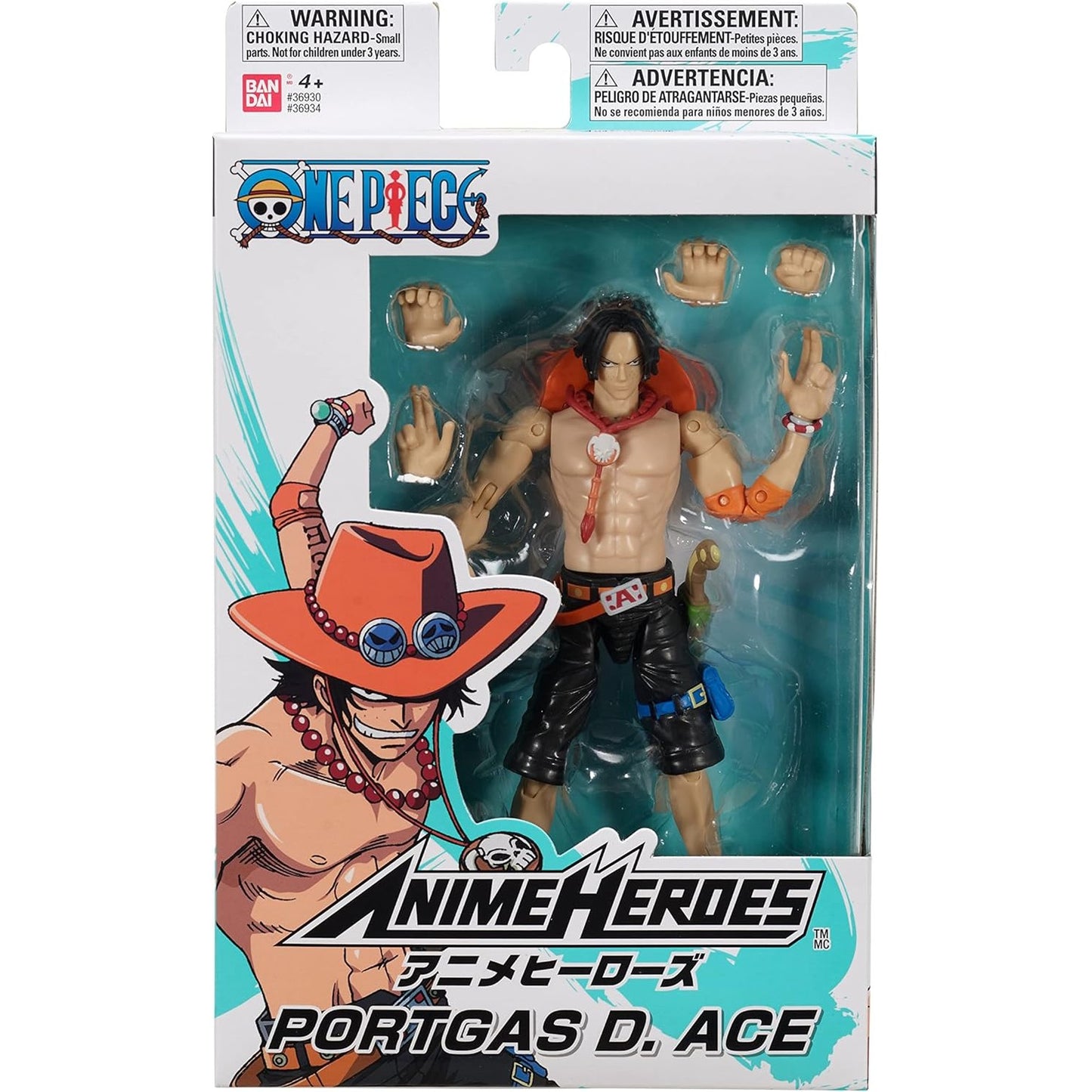 Anime Heroes One Piece Portgas D Ace