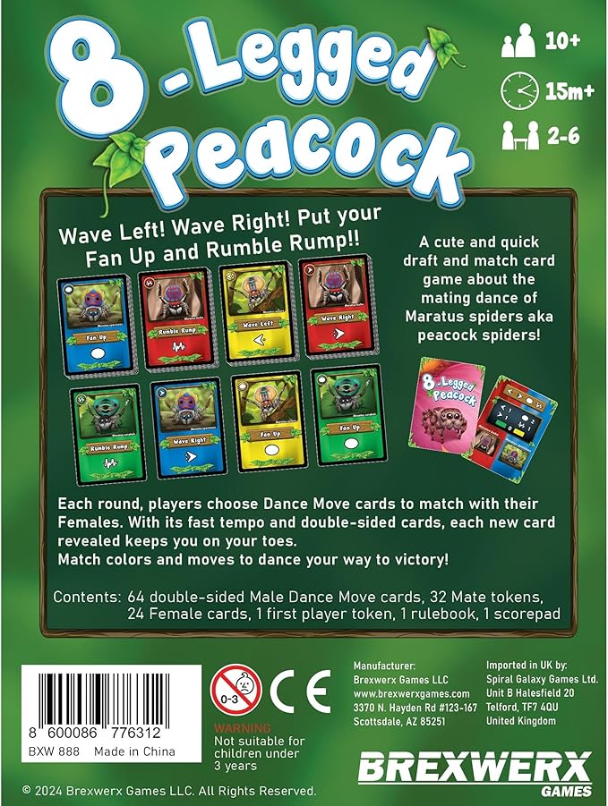 8-Legged Peacock By Brexwerx Games