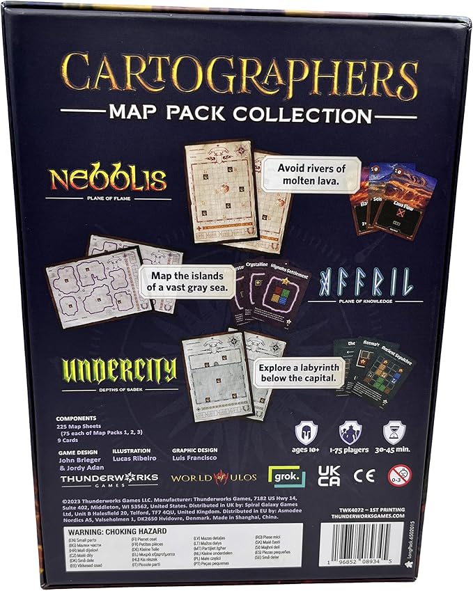 Cartographers Map Pack Collection