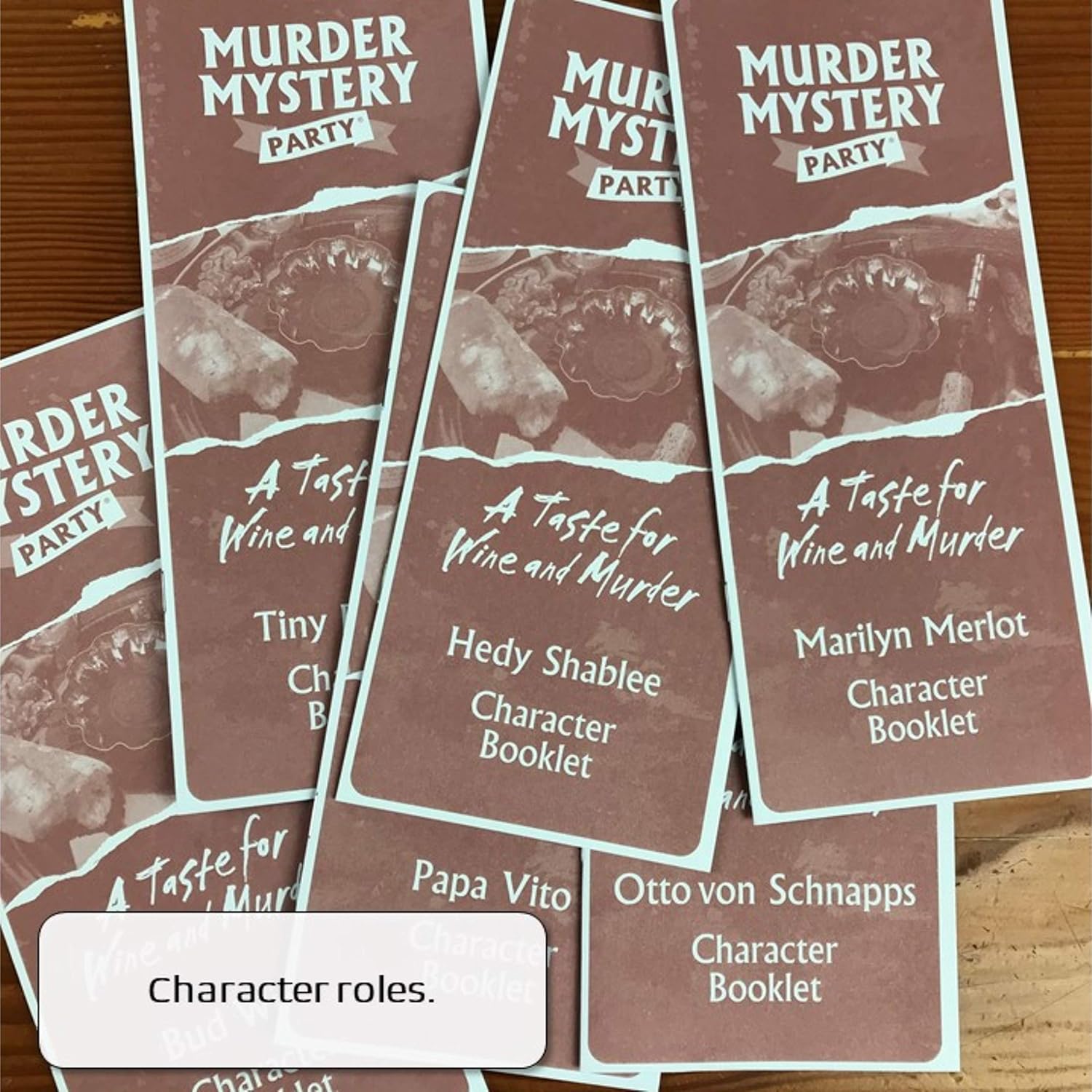 A Taste For Wine And Murder: Murder Mystery Party Game